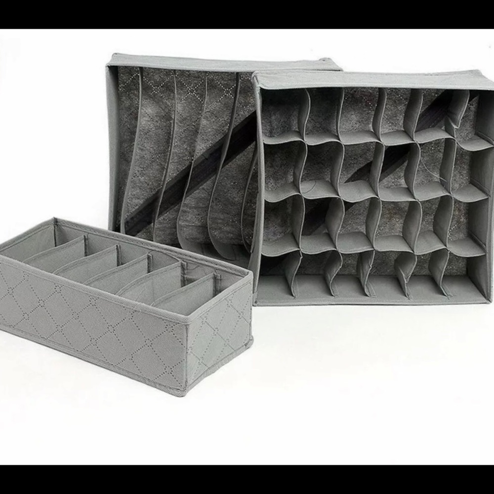 Grey Organization Boxes